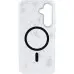 Чехол Накладка Flush MagSafe Samsung S24 (S921) /S25 (S931) Белая