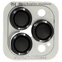 Захисне скло на камеру Metal iPhone 13 Pro/13 Pro Max Темно-сіре