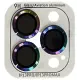 Защитное стекло на камеру Metal iPhone 13 Pro/13 Pro Max Сиреневое (Rainbow)