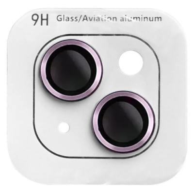 Защитное стекло на камеру Metal iPhone 14/14 Plus Фиолетовое