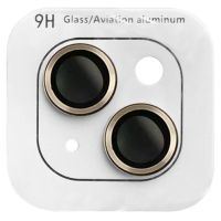 Захисне скло на камеру Metal iPhone 14/14 Plus Золоте