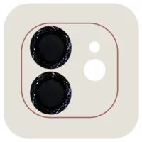 Захисне скло на камеру Metal Shine iPhone 11/12/12 mini Чорне Захисне скло на камеру Metal Shine iPhone 11/12/12 mini Чорне