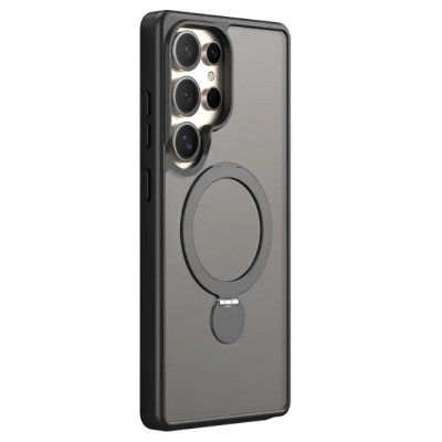 Чехол Накладка Colorfull HQ Ring MagSafe Samsung S24 Ultra (S928) Черная