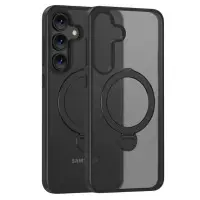 Чехол Накладка Colorfull HQ Ring MagSafe Samsung S24 (S921) Черная