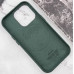 Чохол Накладка Leather Case with MagSafe iPhone 15 Pro Max Зелена Green (AAA Animation)