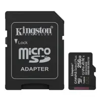 Карта пам'яті Micro SD 256Gb Kingston Canvas Gen3 (UHS-1) (R-150Mb/s) Карта пам'яті Micro SD 256Gb Kingston Canvas Gen3 (UHS-1) (R-150Mb/s)