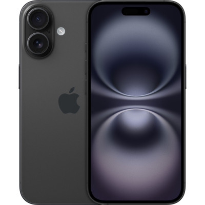 Смартфон Apple iPhone 16 256Gb Black, Черный (Б/У) (Идеальное состояние)