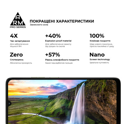 Защитное стекло 3D Armor Motorola G06 4G/G06 Power 4G Чёрное