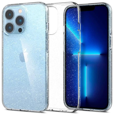 Чехол накладка Molan Sparkle iPhone 12/12 Pro Прозрачная