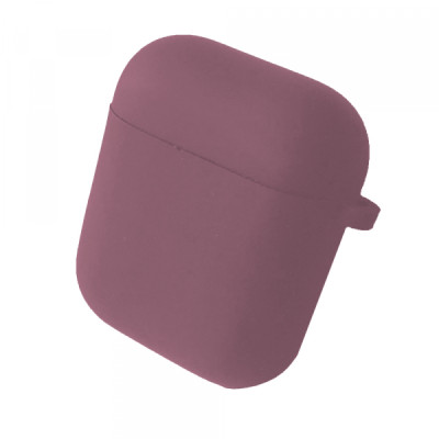 Чохол для AirPods 1/2 Microfiber Чорниця/Blueberry