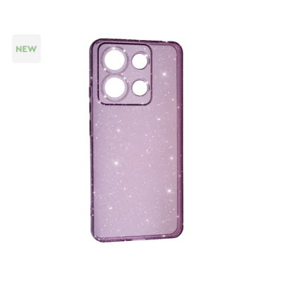 Чехол накладка Clear Shine Xiaomi Redmi Note 13 Pro 4G Фиолетовая