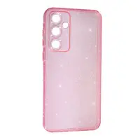 Чехол накладка Clear Shine Samsung A356 (A35) Розовая