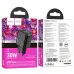 Мережевий зарядний пристрій Hoco CS23A USB-A/USB-C (30W) Black, Чорний