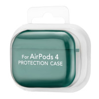 Чехол для наушников AirPods 4 Microfiber Зеленый/ Party Green Чехол для наушников AirPods 4 Microfiber Зеленый/ Party Green