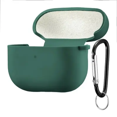 Чохол для навушників AirPods 4 Microfiber Зелений/ Party Green
