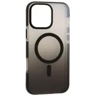 Чехол Накладка Mystic MagSafe iPhone 15 Pro Max Черная