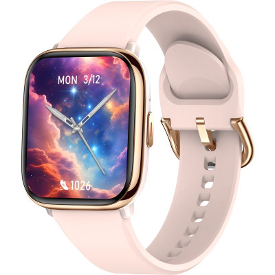 Смарт годинник Gelius GP-SW014 ( Amazwatch GTi) Rose Gold, Рожеве золото