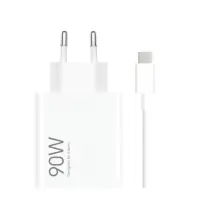Сетевое зарядное устройство Xiaomi 90W HyperCharge + Кабель Type-C White, Белый