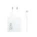 Мережевий зарядний пристрій Xiaomi 120W HyperCharge + Кабель Type-C White, Білий