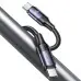 Кабель дата Usams U71 PD Type-C to Type-C (100W) 1.2м Чёрный