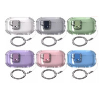 Чохол для навушників AirPods 4 Plastic Сірий Чохол для навушників AirPods 4 Plastic Сірий