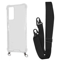 Чохол накладка Wave Strap Xiaomi Redmi Note 13 Pro 4G/Poco M6 Pro 4G Чорна Чохол накладка Wave Strap Xiaomi Redmi Note 13 Pro 4G/Poco M6 Pro 4G Чорна