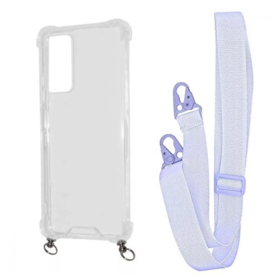 Чехол накладка Wave Strap Xiaomi Redmi Note 13 4G Фиолетовая