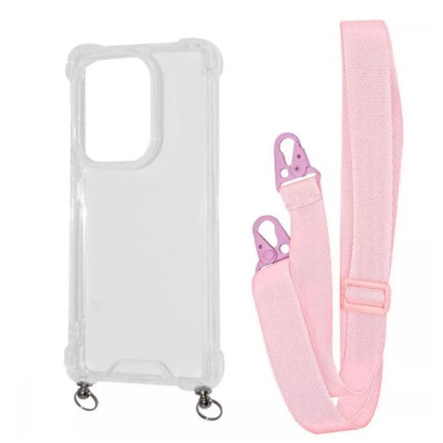 Чехол накладка Wave Strap Xiaomi Redmi Note 13 4G Розовый песок