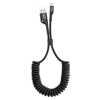 Кабель дата Baseus Fish Eye Lightning 1м Черный