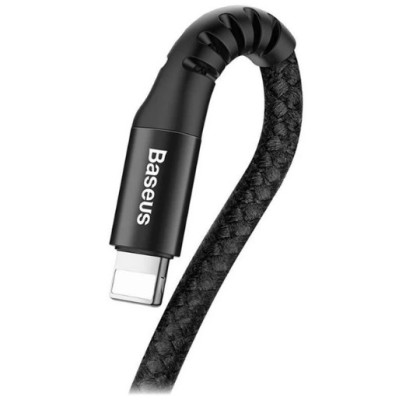 Кабель дата Baseus Fish Eye Lightning 1м Черный