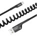 Кабель дата Baseus Fish Eye Lightning 1м Черный