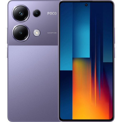 Смартфон Xiaomi Poco M6 Pro 12/512GB Purple, Фиолетовый