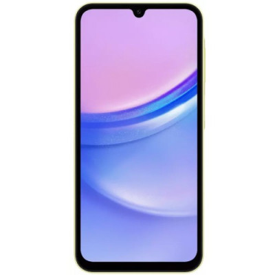 Смартфон Samsung A155 (A15) 4/128GB Yellow, Желтый