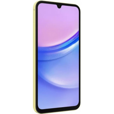 Смартфон Samsung A155 (A15) 4/128GB Yellow, Желтый