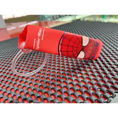 Ремешок Принт Mi Band 3/4 Spiderman / Красный Ремешок Принт Mi Band 3/4 Spiderman / Красный