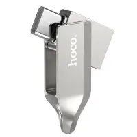 Флеш память USB 64Gb Hoco UD8 USB 3.0+Type-C Серебряный
