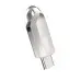 Флеш пам\'ять USB 64Gb Hoco UD8 USB 3.0+Type-C Срібний Флеш пам\'ять USB 64Gb Hoco UD8 USB 3.0+Type-C Срібний