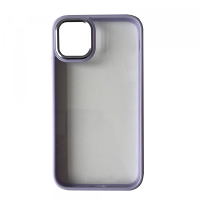 Чехол накладка Crystal Guard iPhone 13 Сиреневая