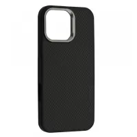 Чехол накладка Kevlar Style MagSafe iPhone 16 Pro Max Черная