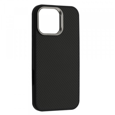 Чохол накладка Kevlar Style MagSafe iPhone 16 Pro Max Чорна