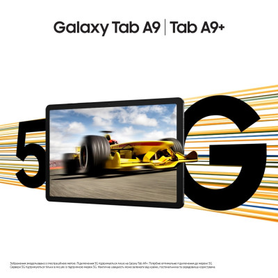Планшет Samsung Galaxy Tab A9+ 5G 8/128GB Graphite, сірий