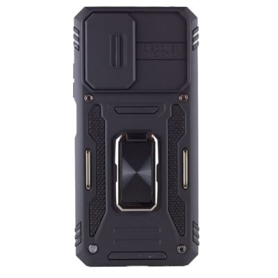 Чехол накладка Camshield Army Ring Xiaomi 11T/ 11T Pro Черная