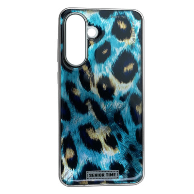 Чехол Накладка Leopard Samsung A366 (A36 5G) Зеленая