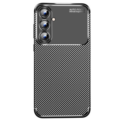 Чехол Накладка Carbon Samsung A556 (A55 5G) Черная