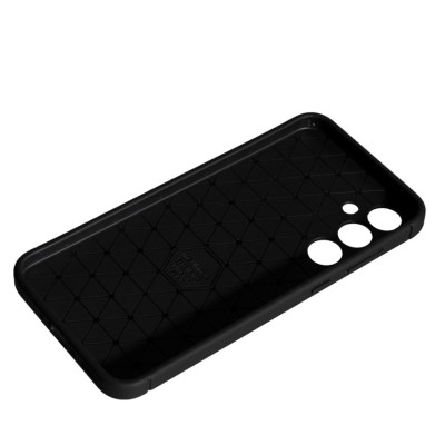 Чехол Накладка Carbon Samsung A556 (A55 5G) Черная