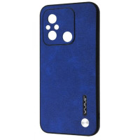 Чохол накладка Wave Leather Xiaomi Redmi 12C Синя Чохол накладка Wave Leather Xiaomi Redmi 12C Синя