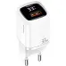 Мережевий зарядний пристрій T46 (US-CC152) USB-A/USB-C QC&PD3.0 33W White, Білий