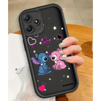 Disney Xiaomi Redmi 13 Stich 2 Love Чорна ((K)