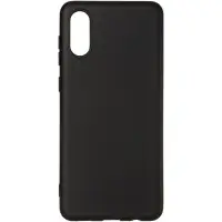 Чехол накладка Full Soft Samsung A022 (A02) Черная