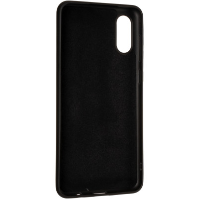 Чехол накладка Full Soft Samsung A022 (A02) Черная